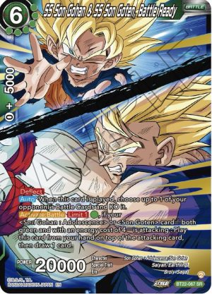 SS Son Gohan & SS Son Goten, Battle Ready - BT22-067 SR : Critical Blow
