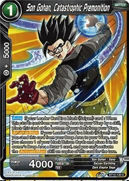 Son Gohan, Catastrophic Premonition - BT12-130C : Vicious Rejuvenation