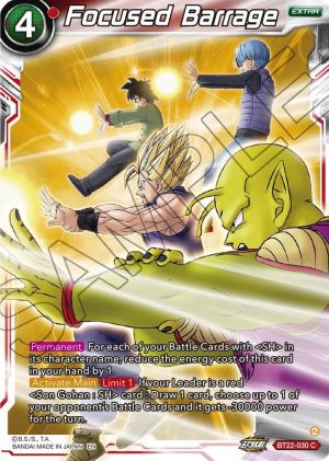 Focused Barrage - BT22-030 C : Critical Blow