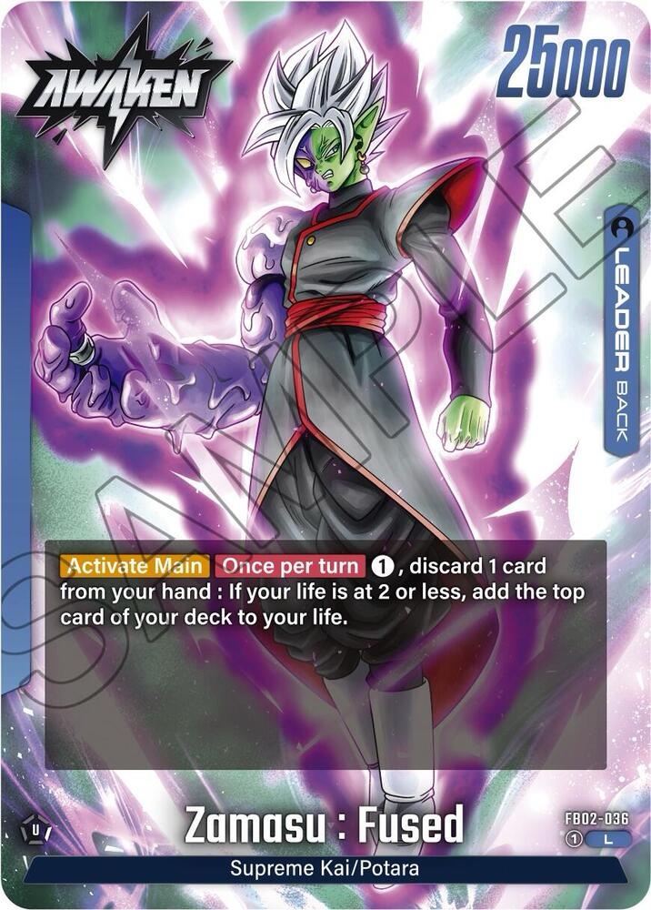 Zamasu : Fused - FB02-036 : Blazing Aura