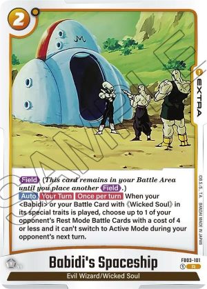 Babidi's Spaceship - FB03-101: Raging Roar