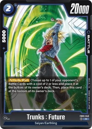 Trunks : Future - FB03-040: Raging Roar