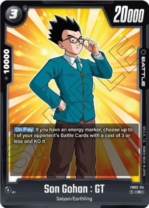 Son Gohan : GT - FB03-114: Raging Roar