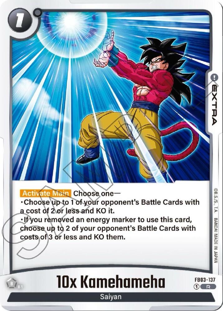 10x Kamehameha - FB03-137: Raging Roar