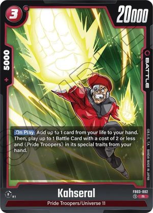 Kahseral - FB03-002: Raging Roar