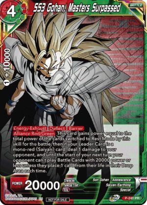SS3 Gohan, Masters Surpassed - P-241 PR: Promotion Cards
