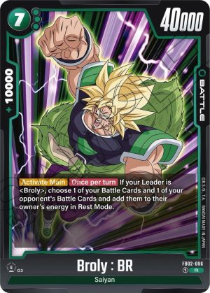 Broly : BR - FB02-096: Blazing Aura