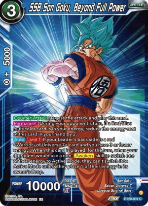 SSB Son Goku, Beyond Full Power - Power Absorbed