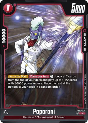 Paparoni - FB02-021 - Blazing Aura