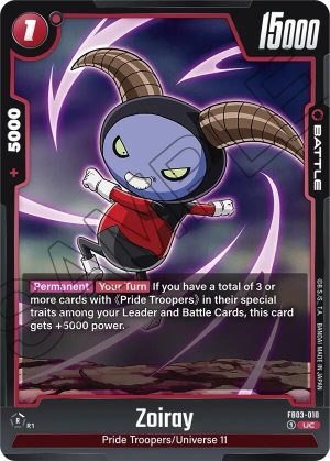 Zoiray - FB03-010: Raging Roar