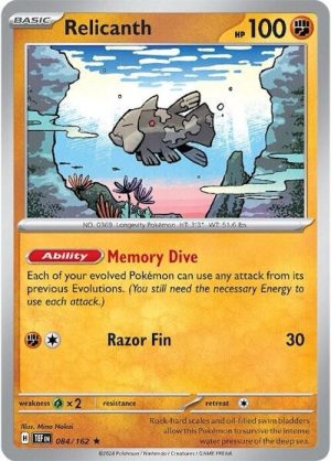 Relicanth - 084/162: Temporal Forces