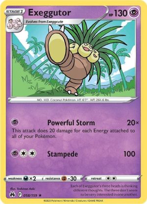 Exeggutor - 056/159: Crown Zenith