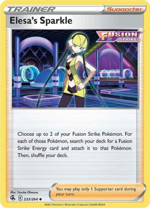 Elesa's Sparkle - 233/264: Fusion Strike