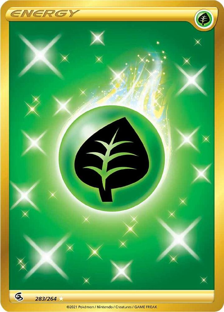 Grass Energy (Secret) - 283/264: Fusion Strike