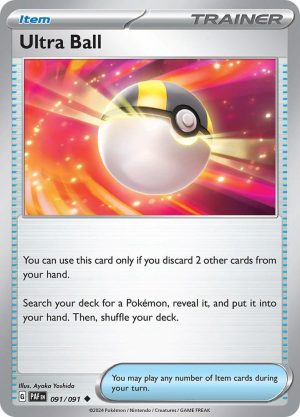 Ultra Ball - 091/091: Paldean Fates