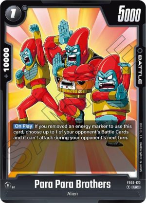 Para Para Brothers - FB03-123: Raging Roar
