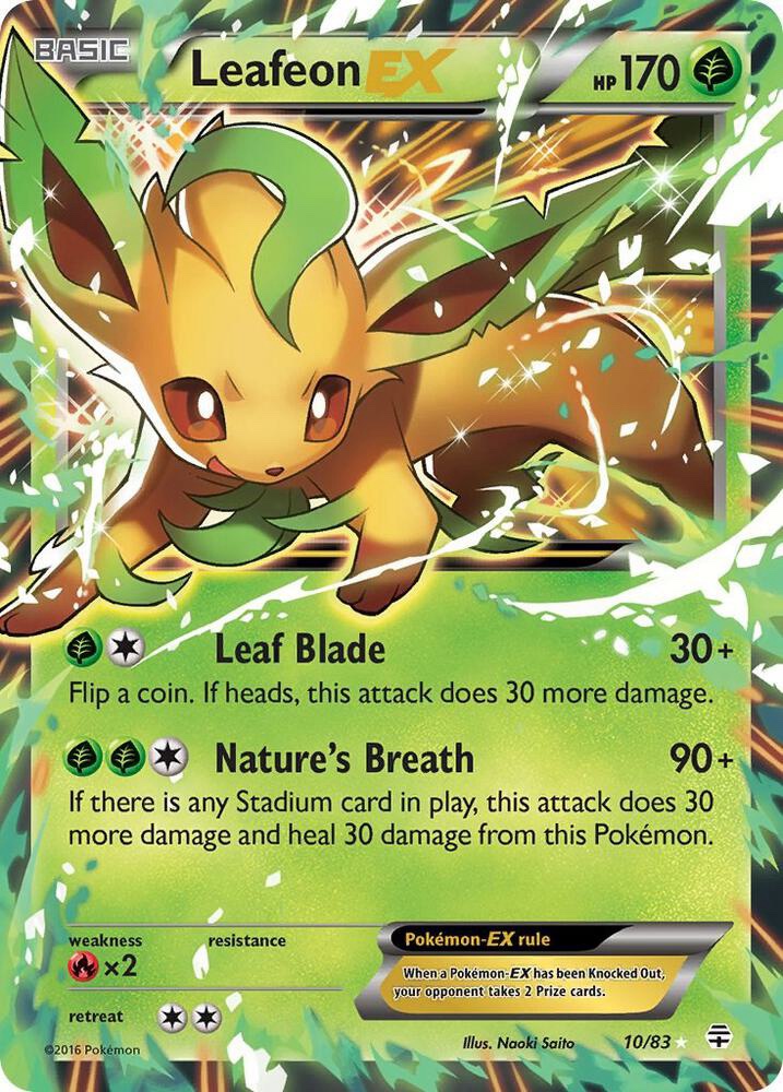 Leafeon EX - 10/83: Generations
