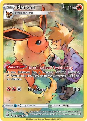 Flareon - TG01/TG30: Brilliant Stars Trainer Gallery