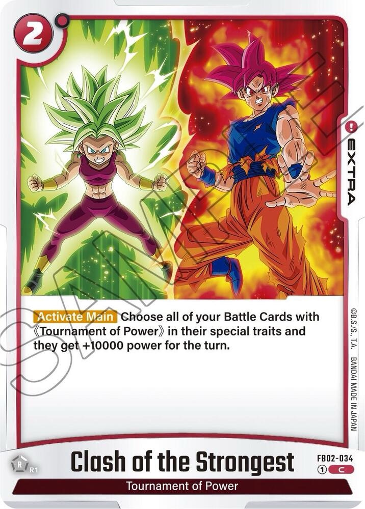 Clash of the Strongest - FB02-034 - Blazing Aura