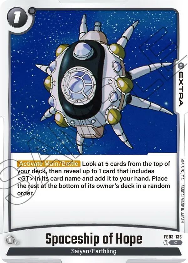 Spaceship of Hope - FB03-136 - Raging Roar