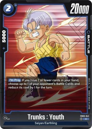 Trunks : Youth - FB03-041: Raging Roar