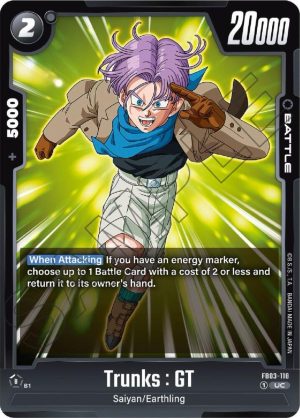 Trunks : GT - FB03-118: Raging Roar