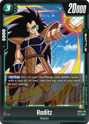 Raditz - FB03-073: Raging Roar