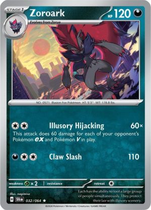 Zoroark - 032/064: Shrouded Fable