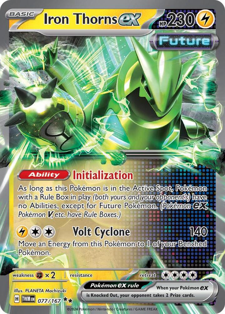 Iron Thorns ex - 077/167: Twilight Masquerade