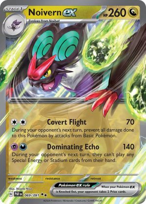 Noivern ex - 069/091: Paldean Fates