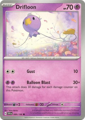 Drifloon - 089/198: Scarlet & Violet Base Set