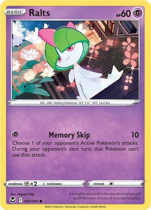 Ralts - 067/195: Silver Tempest