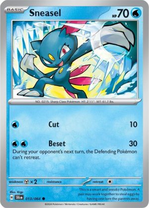 Sneasel - 013/064:  Shrouded Fable