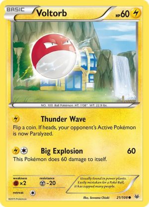 Voltorb - 21/108: Roaring Skies