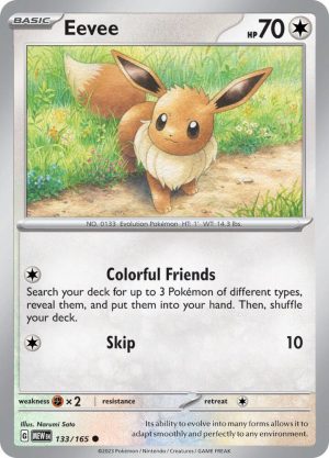 Eevee - 133/165: Scarlet & Violet 151