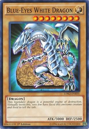 Blue-Eyes White Dragon (Version 4) - LDK2-ENK01: Legendary Decks II