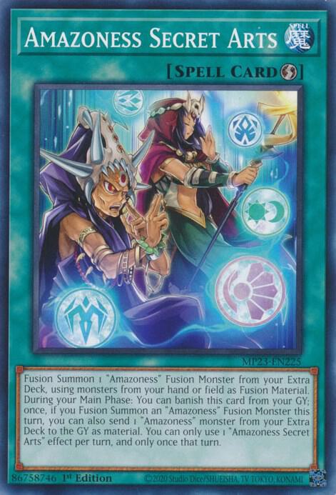 Amazoness Secret Arts - 25th Anniversary Tin: Dueling Heroes Mega Pack (MP23)