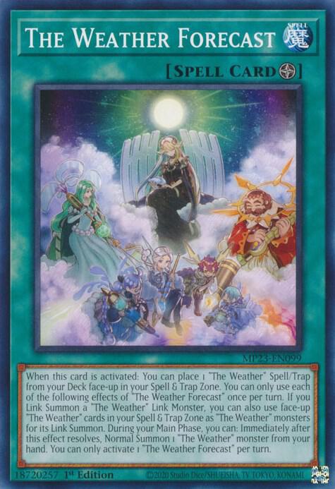 The Weather Forecast - 25th Anniversary Tin: Dueling Heroes Mega Pack (MP23)