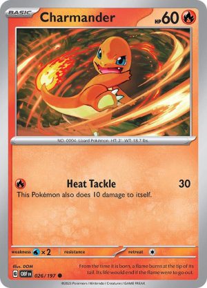 Charmander - 026/197: Obsidian Flames