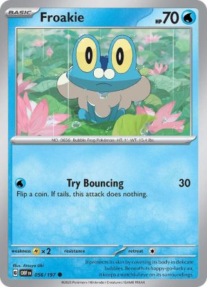 Froakie - 056/197: Obsidian Flames