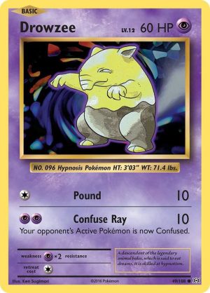 Drowzee - 49/108: Evolutions