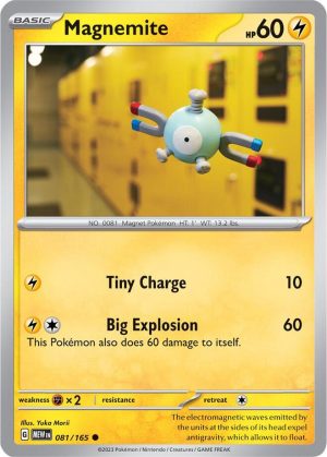 Magnemite - 081/165: Scarlet & Violet 151
