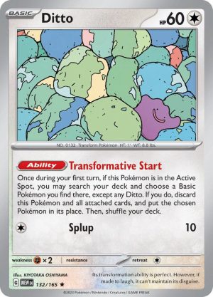 Ditto - 132/165 : Scarlet & Violet 151
