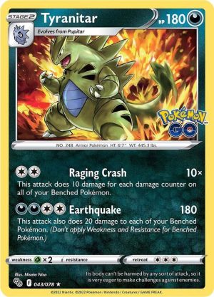 Tyranitar - 043/078: Pokemon GO