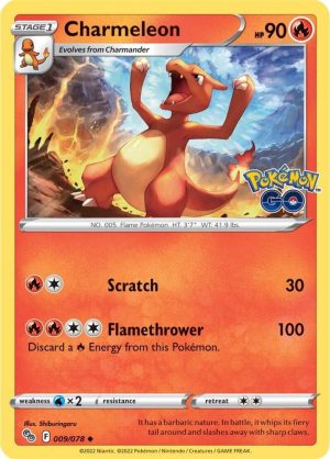 Charmeleon - 009/078: Pokemon GO