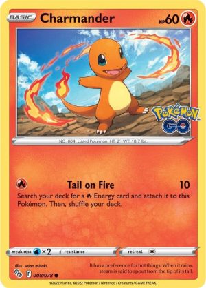 Charmander - 008/078: Pokemon GO