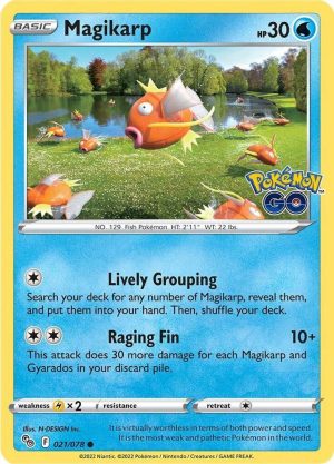 Magikarp - 021/078: Pokemon GO