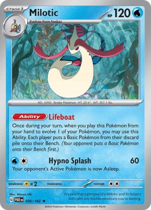 Milotic - 036/182: Paradox Rift