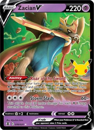 Zacian V - 016/025: Celebrations