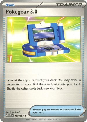 Pokegear 3.0 - 186/198: Scarlet & Violet Base Set